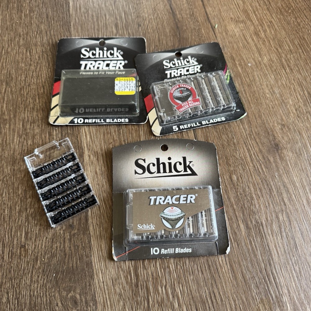 NEW Schick Tracer FX Refill Razor Blades Discontinued