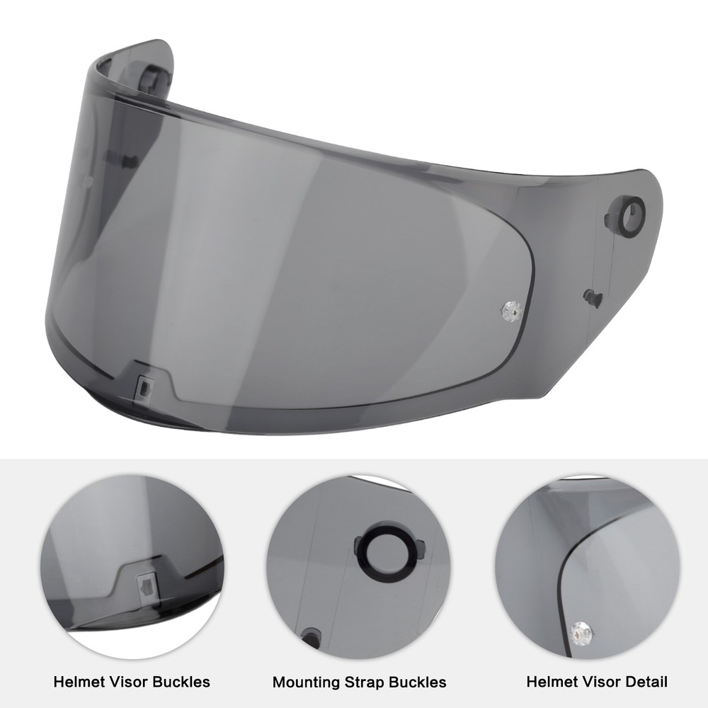 Assault Rapid Stream Helmet Visor Face Shield For LS2 FF320 FF328 FF353 FF800