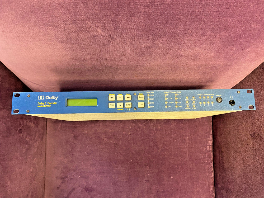 Dolby Laboratories Dolby E Decoder DP572 Professional Audio