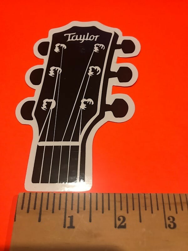 Taylor Guitar Sticker