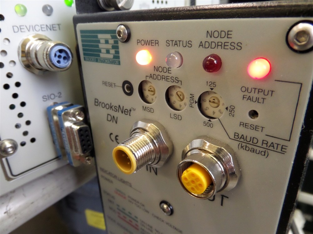 Brooks Automation 002-7391-08 Robot Wafer Alignment 105947 Robot Controller