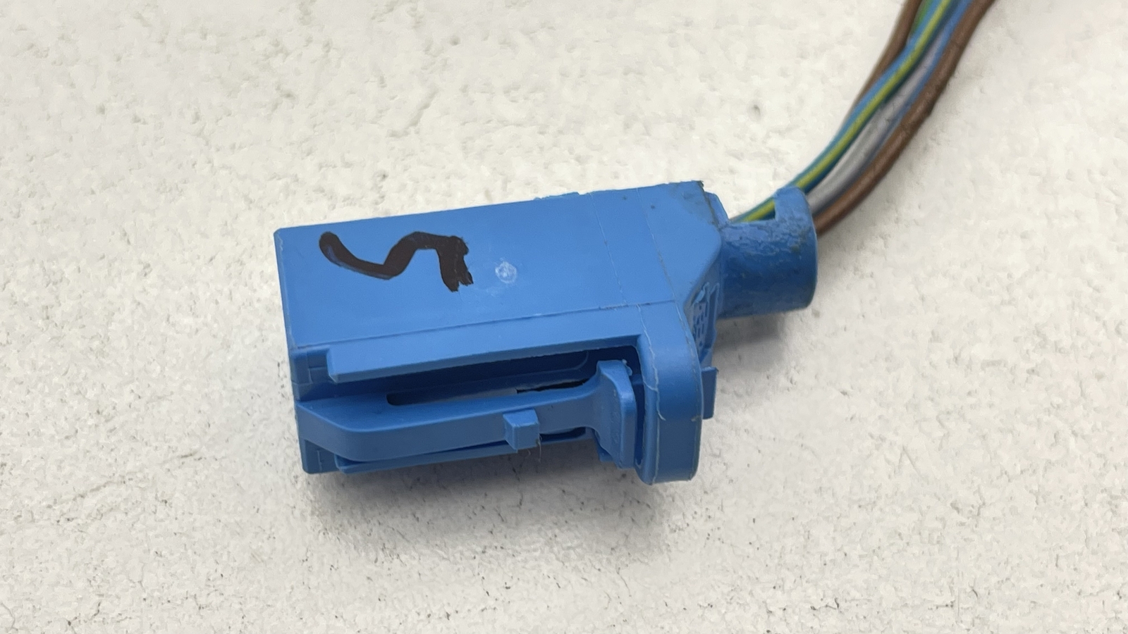 VW Audi Porsche Wiring Harness Plug Connector 5 Wire Pigtail OEM #4D0971636D