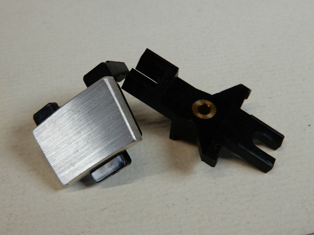 Brushed Aluminum Stereo Audio Push Buttons with Bushing Specific Application (5)