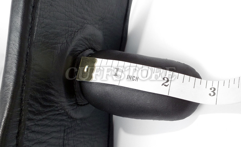 Black Leather Mouth Gag Mask Lockable Extreme Restraint