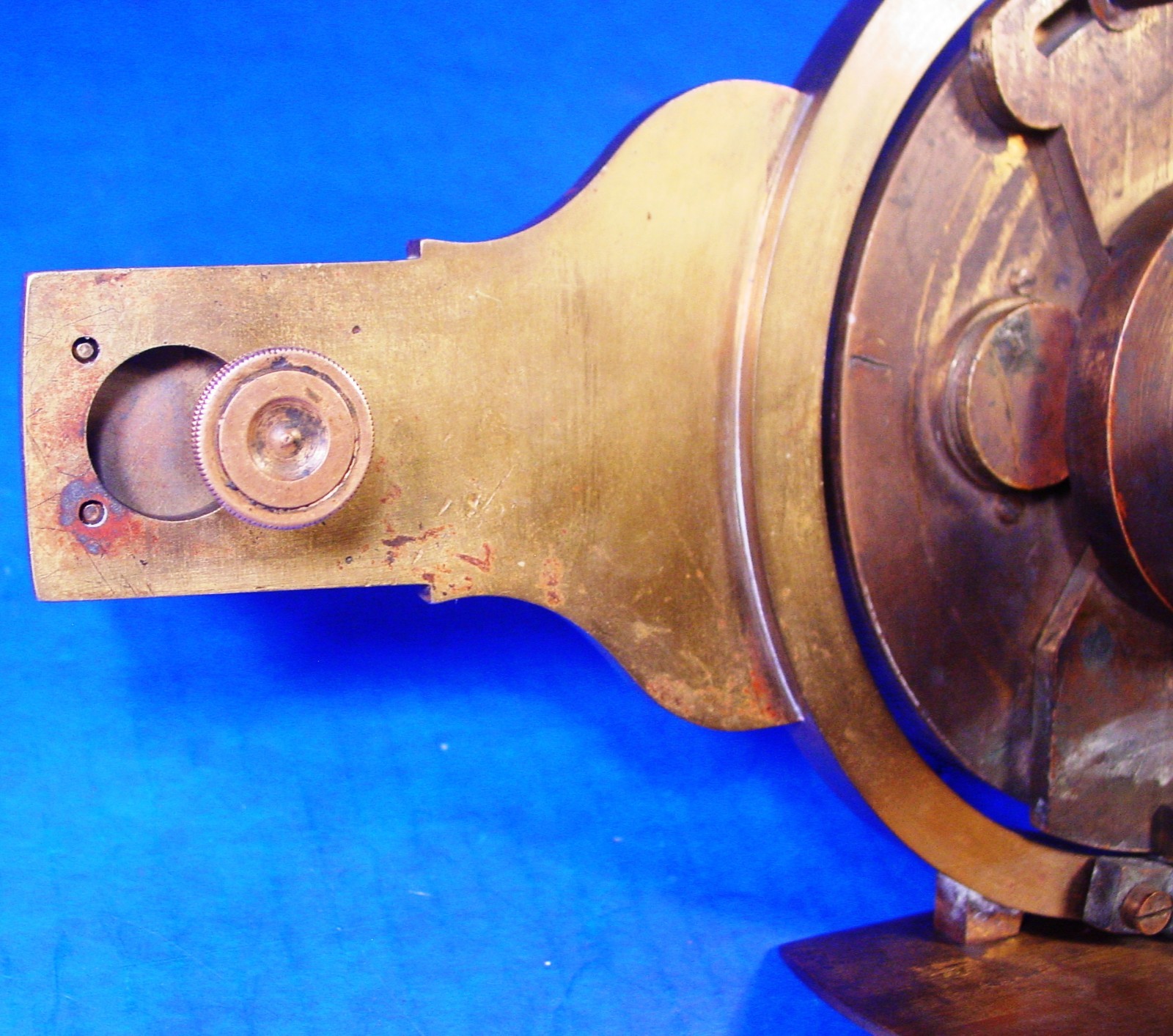 1870 James Reed Gimballed Mining Compass - RARE American Compass