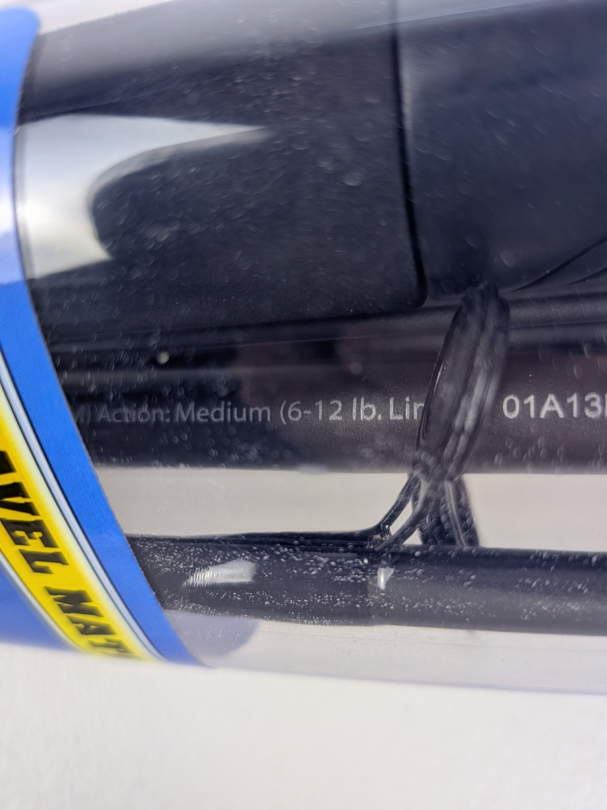 Shakespeare Travel Mate Pack Fishing Rod 6'-6" Medium Spinning Camp Boat