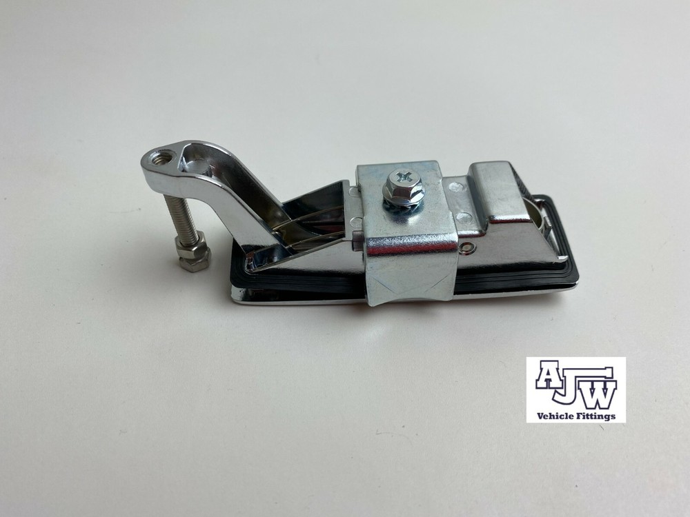1 Compression Latch Non Locking CHROME Lever Lock Trailer Locker Door TackBox