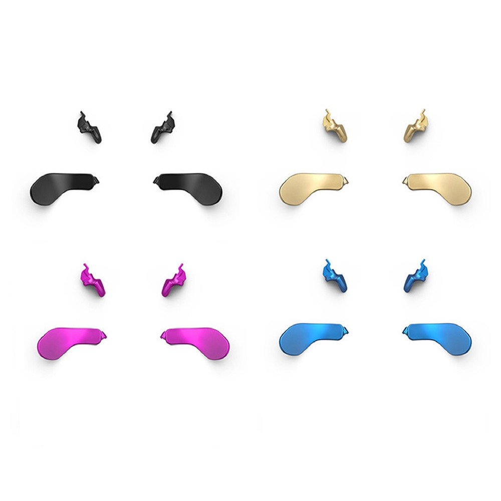 4Pack Metal Back Paddles for PS5 Edge Controller Interchangeable DIY Back Button