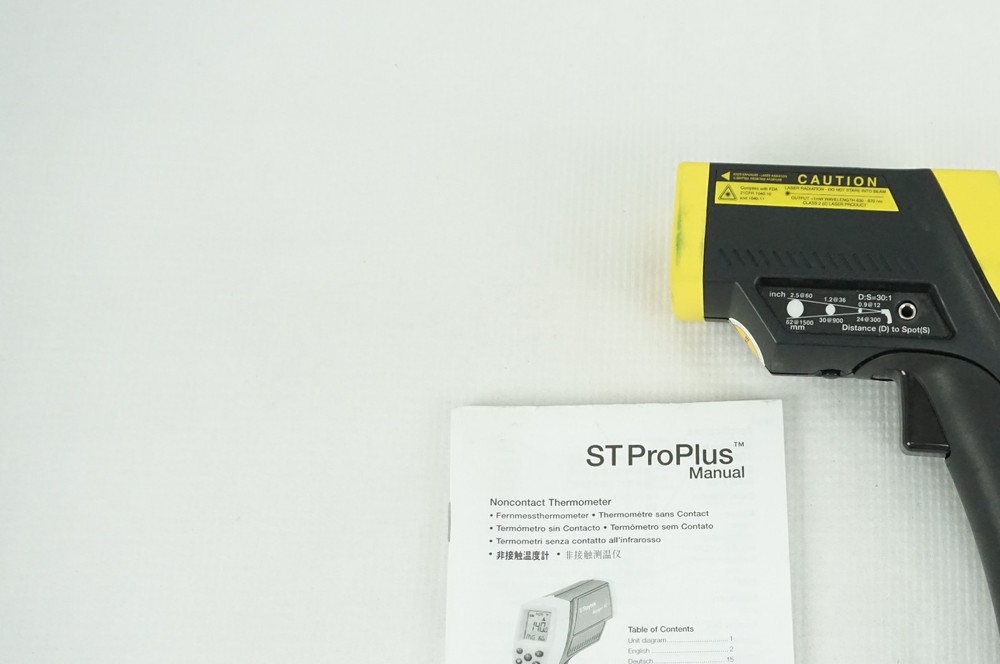 Fluke 66 IR Thermometer Infrared Laser Sighting Data Logger