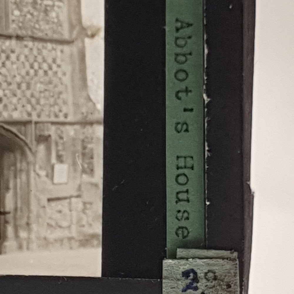 Magic Lantern Glass Slide Collectable