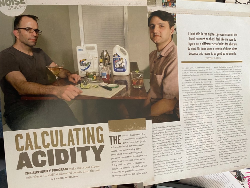 Austerity Program, Two Page Vintage Clipping