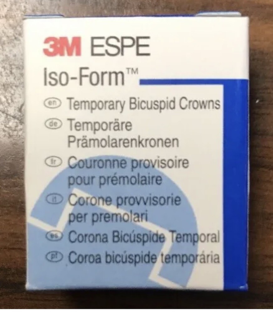 Genuine 3M ESPE ISO-FORM TEMPORARY CROWNS
