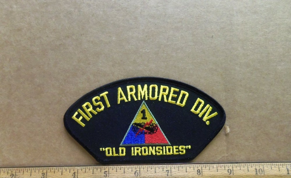 US Army - First Armored Division Embroidered Patch