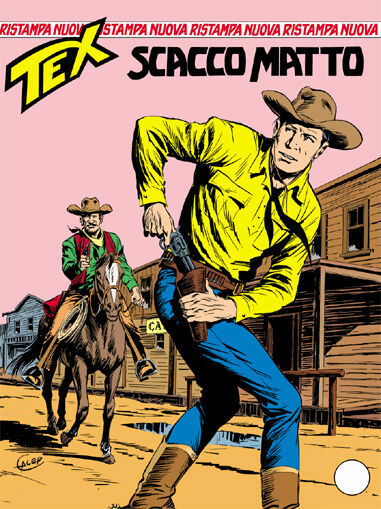 TEX NEW BONELLI REPRINT NUMBER 233 WITH POSTCARD