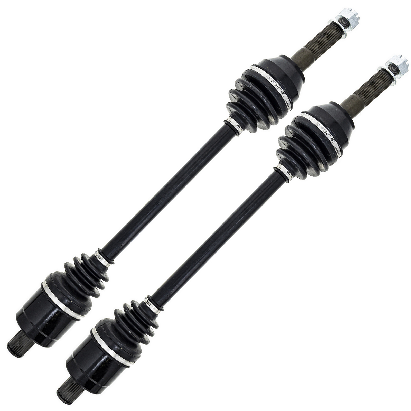 NICHE Rear CV Axle Half Drive Shaft for Polaris Ranger 1000 Crew 1337121 2 Pack