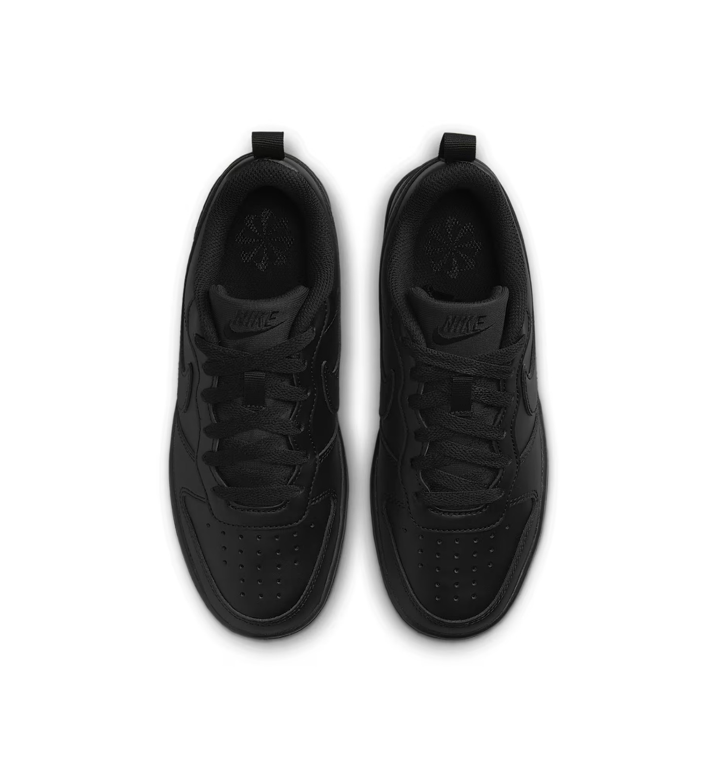 Nike Court Borough Low Recraft Big Kids' Youth Black Sneakers Shoes, DV5456-002