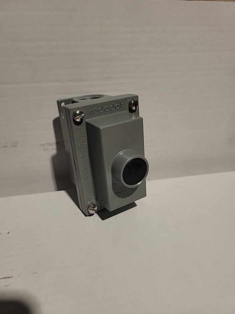 Thomas & Betts Red Dot Control Box And Cover Hannay Button HR-EXPB-2A