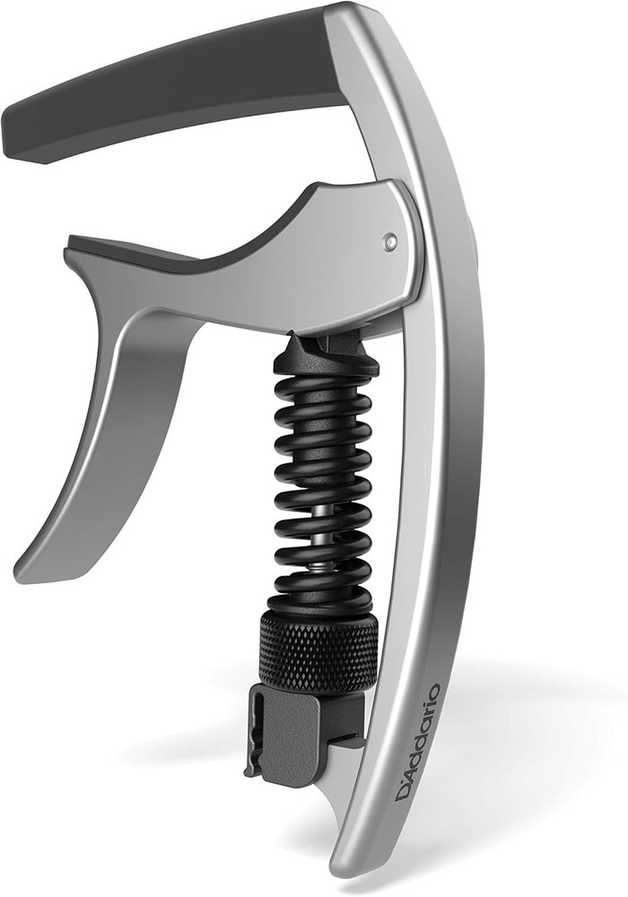 Silver Guitar Capo - Micrometer Adjustment