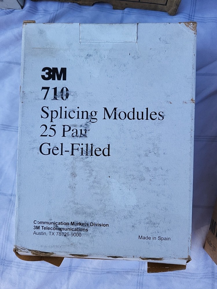 3M 710 Splicing Modules 25 Pair Gel-Filled 3M710-BC1-25