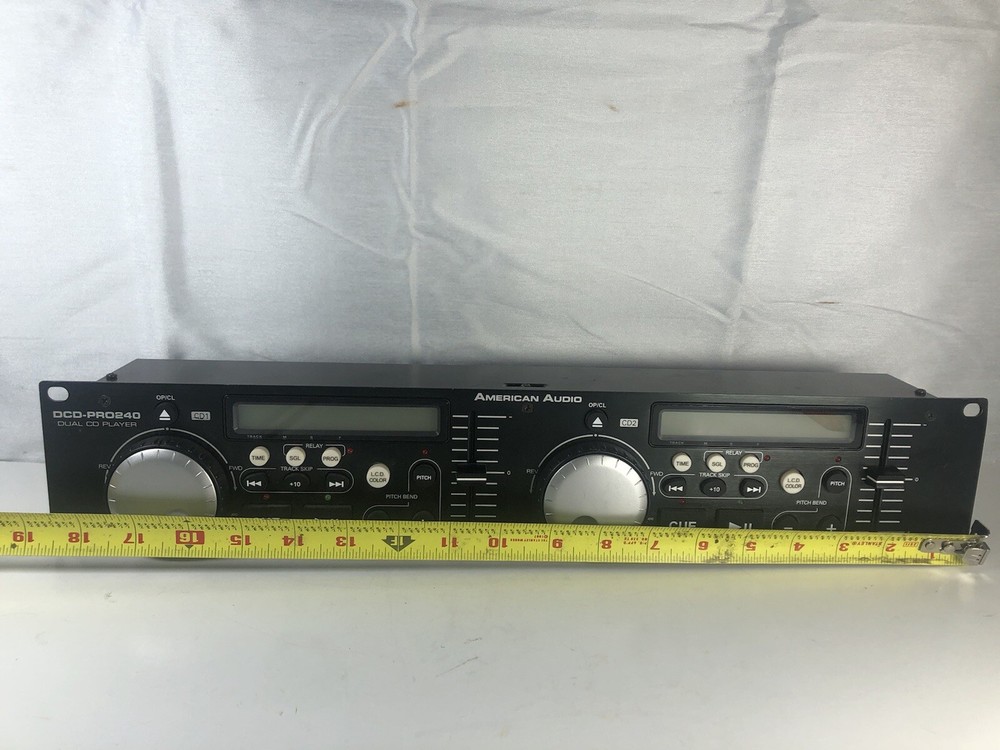 American Audio DJ DCD-Pro240 Top Control Unit