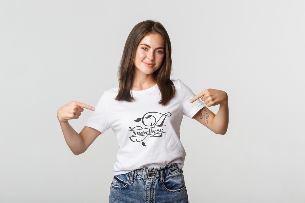 Split monogram laser cut files