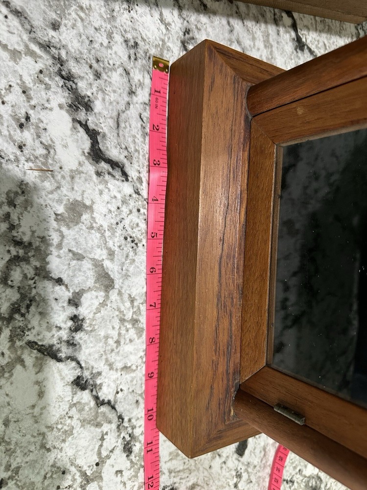 Antique Clock With Shelf