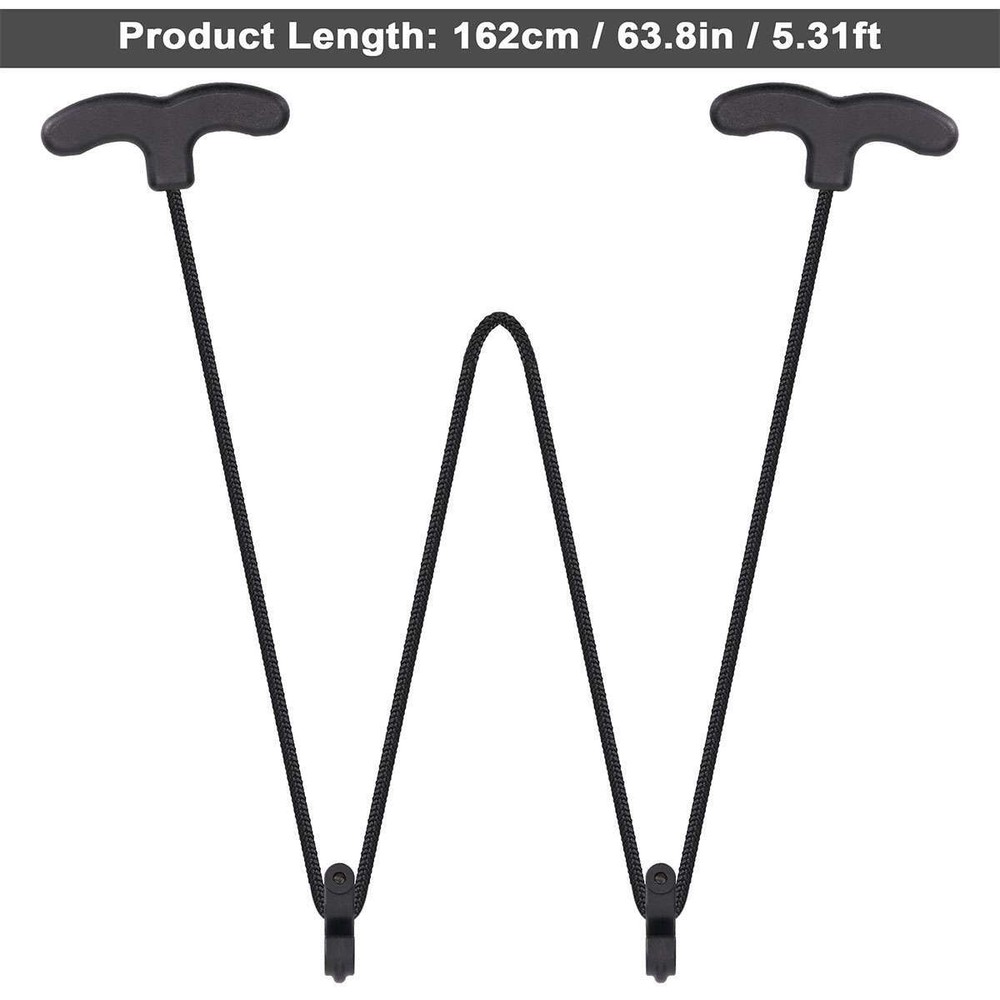 Crossbow Rope String Cocking Device Ropes for Archery Hunting Handle Tool