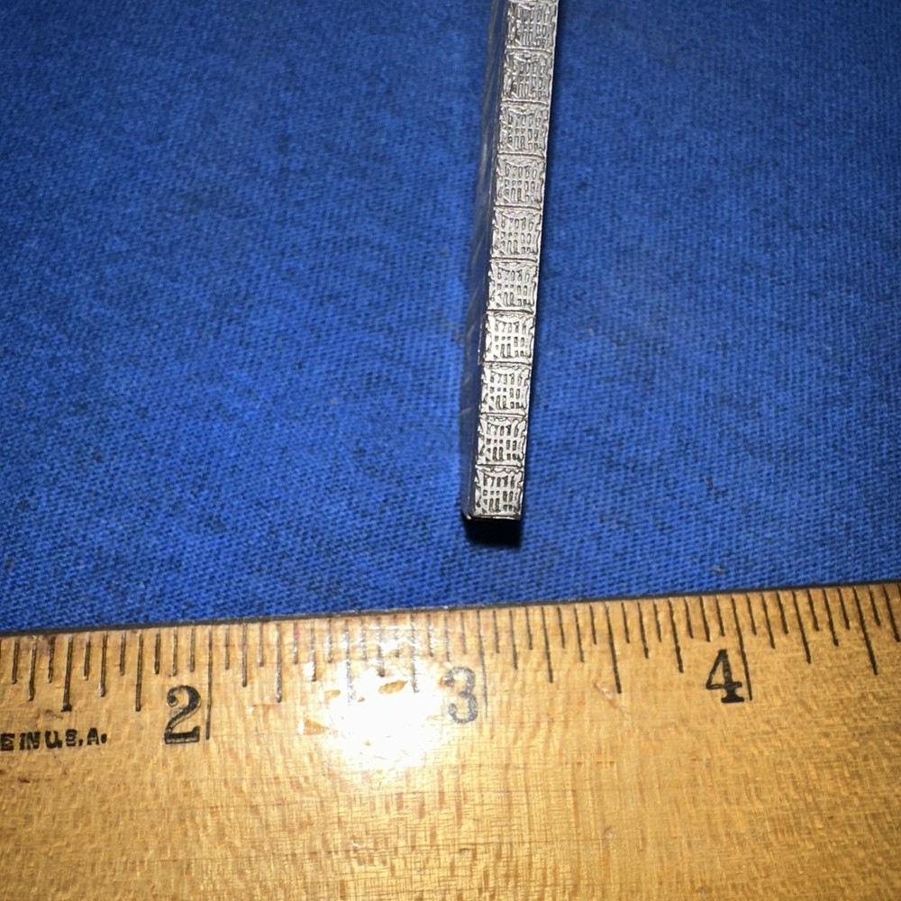 Printing Block ( Background Border Edge ) Thin Line Lead