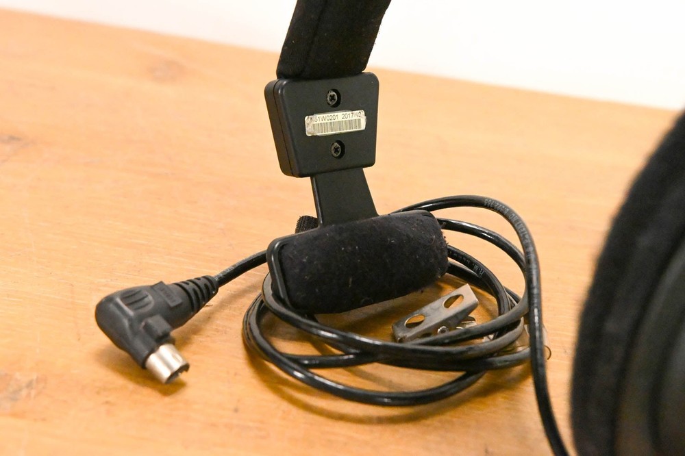 Clear-Com CC-15-MD4 Single-Ear Intercom Headset with Mini DIN Connector CG01YL4