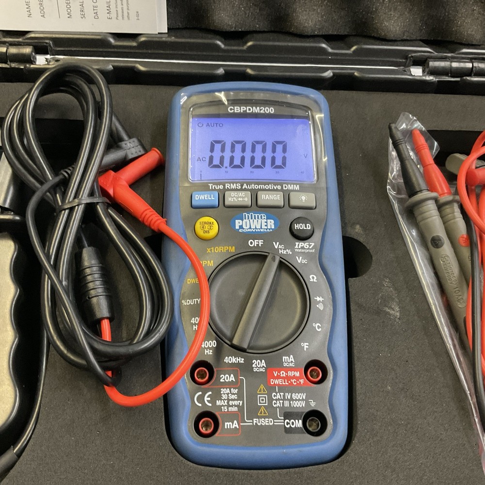 Blue Power/ Cornwell Multi Meter Set