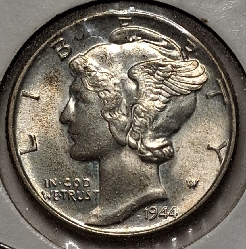 1944 Mercury Dime