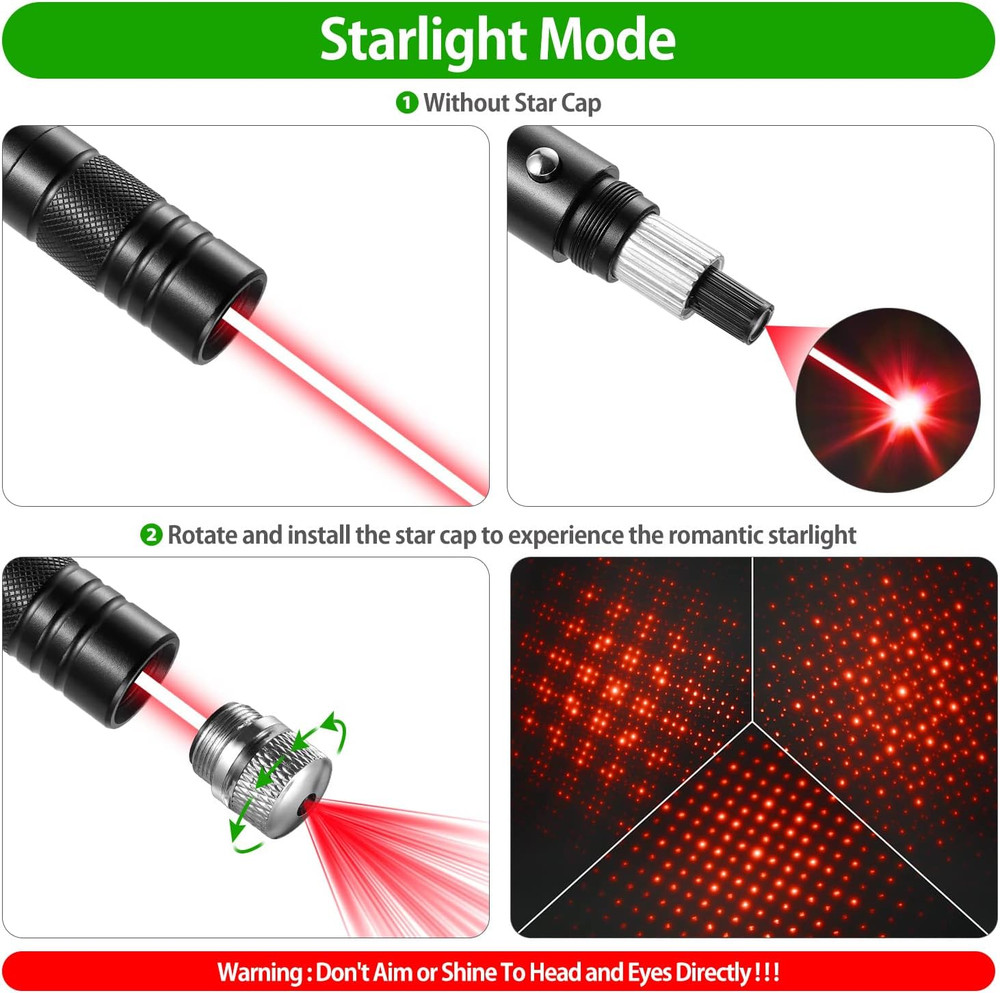 Laser Pointer High Power Rechargeable Lazer Pointer, Laser Pen with Long Range A