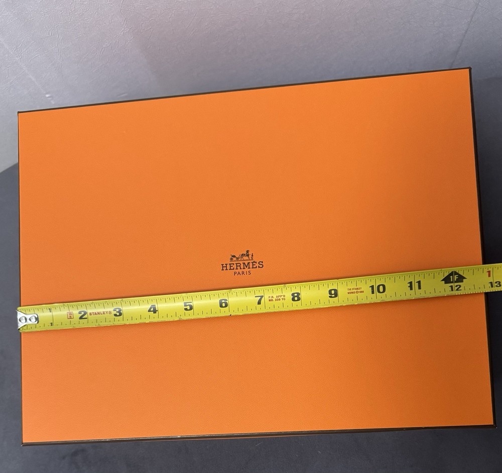 HERMES Empty Gift Box 12.75”x9.5”x4.75”