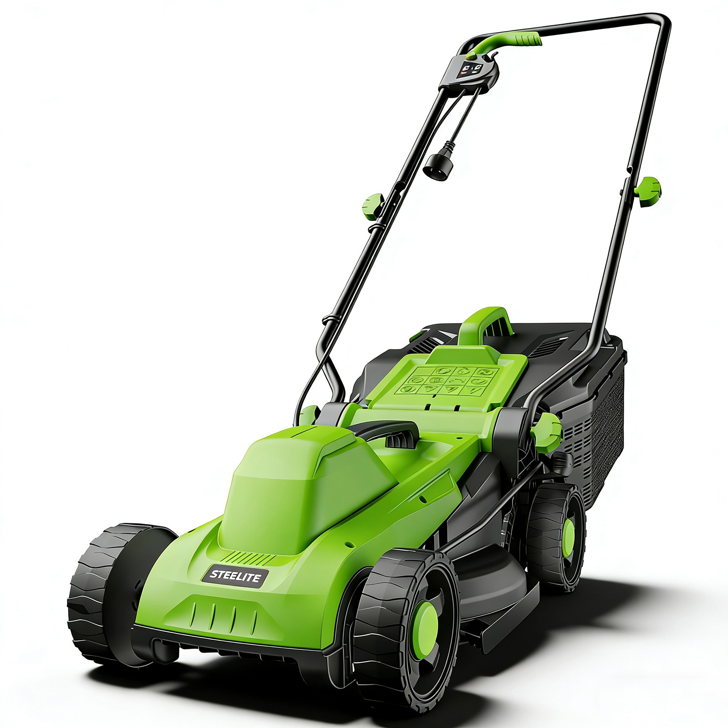 Steelite 13 Inch 11-Amp Corded Electric Lawn Mower with 8-Gallon Collection Bag