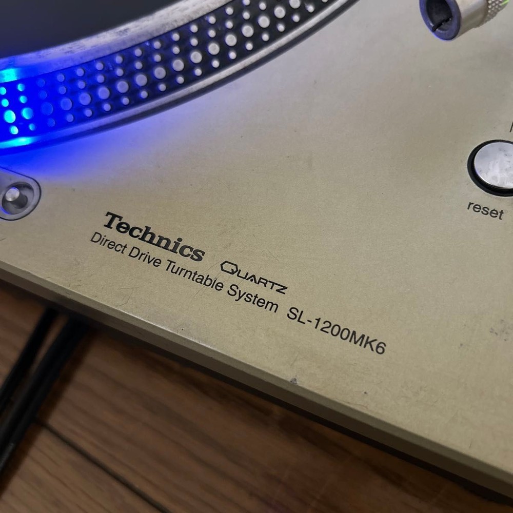 Technics SL-1200MK6 Direct Drive Turntable Quartz DJ Hi-Fi Custom FullyFunction