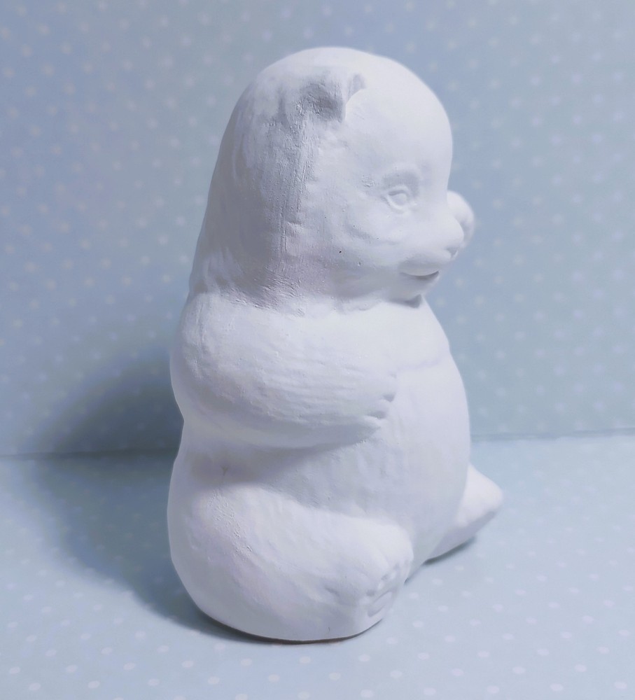 Panda Bear ~ Ceramic Bisque Ready to Paint