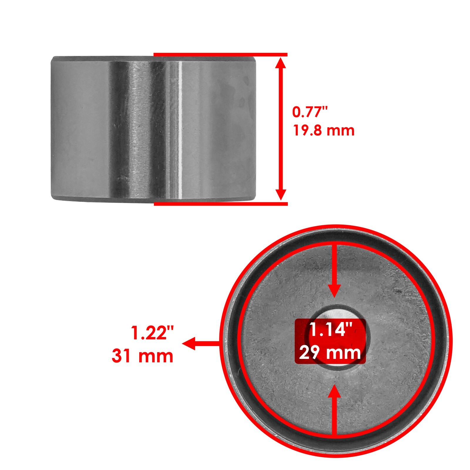 Caltric Intake Valve Kit For Polaris Ranger XP 900 2014 2015 2016 2017 2018 2019