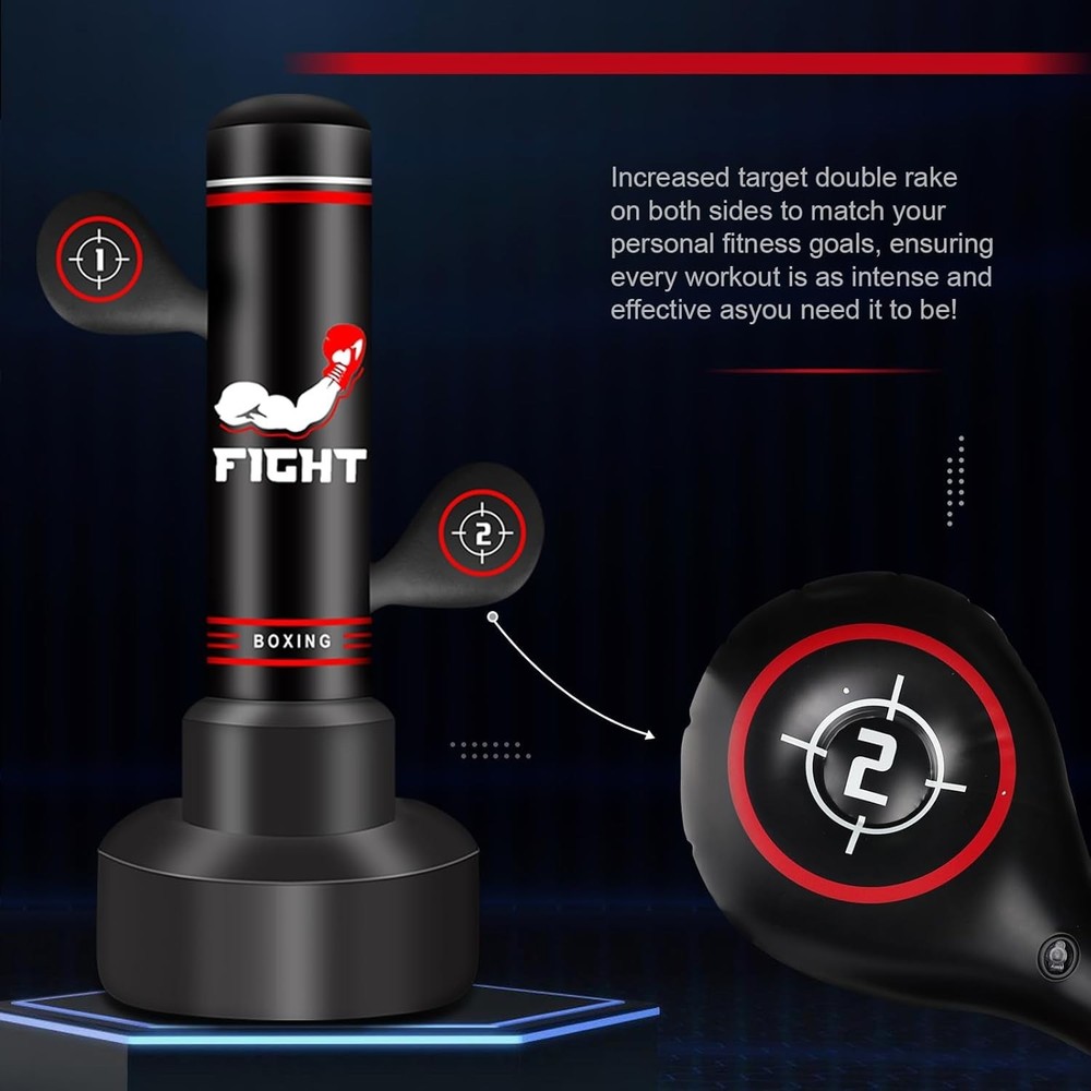 Upgraded Standing Punching Bag for Adults