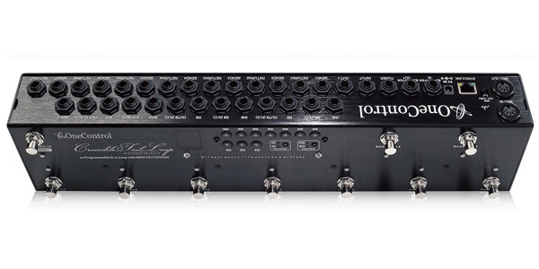 NEW ONE CONTROL CROCODILE TAIL LOOP OC10 GUITAR PEDAL EFFECT LOOP CONTROLLER