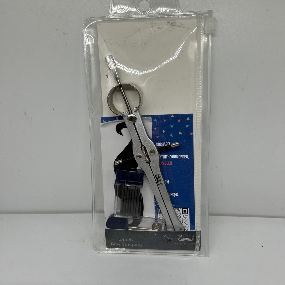 Professional Bow Compass for Geometry, Art, and Drafting - Precision Tool