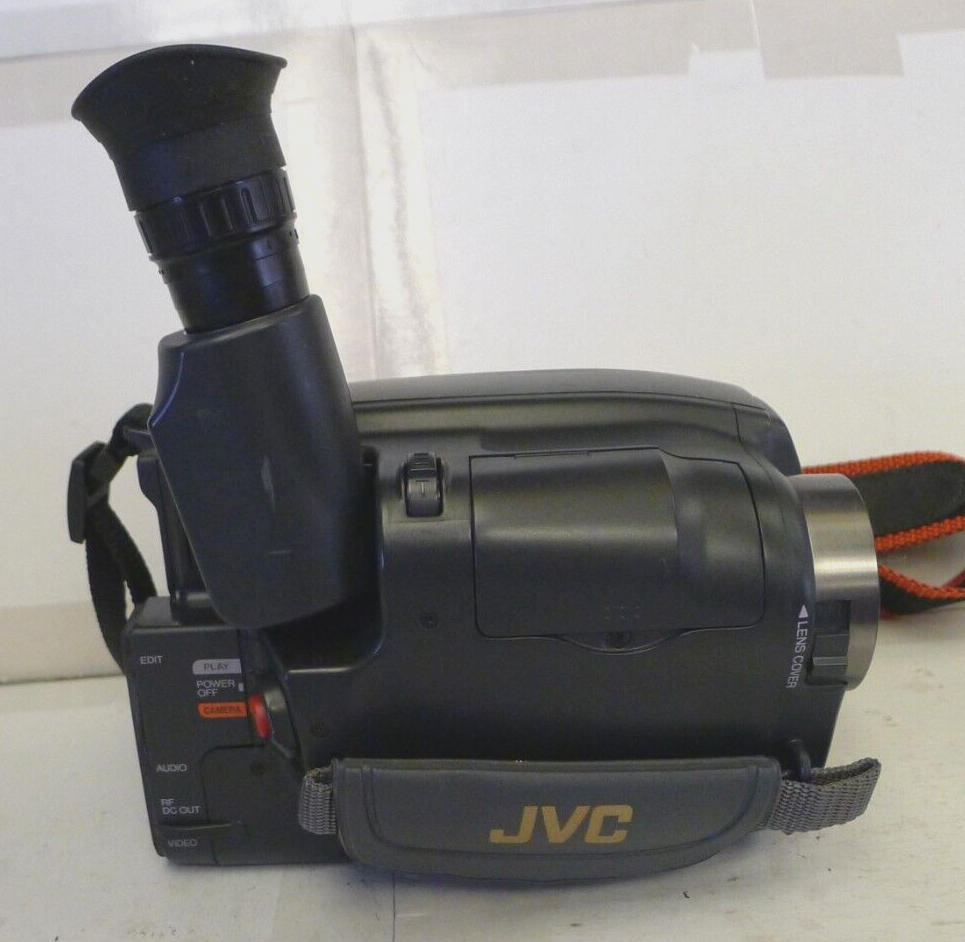 JVC Compact VHS VideoMovie Camcorder GR-AX201U with Neck Strap - UNTESTED