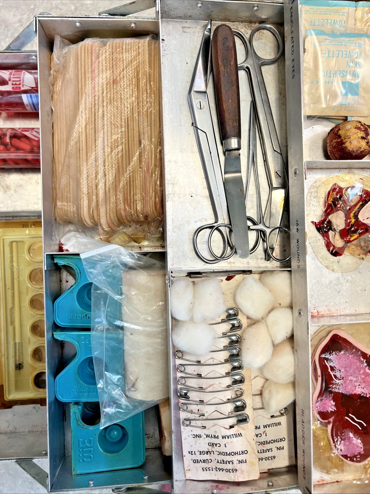 US ARMY Medical Service Casualty Simulation Kit Gentronics 1978 Training D-19