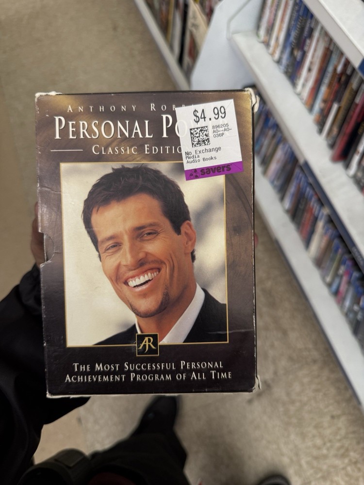 Anthony Robbins Personal Power Classic Edition Self-Help Program