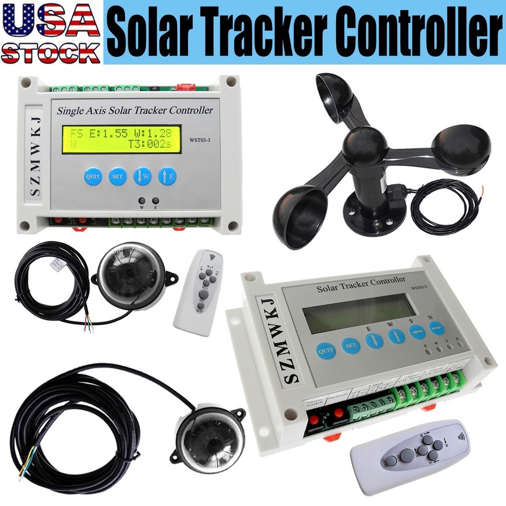 Electronic Solar Tracker Controller FOR Single/Dual Axis PV Solar Panel Tracking