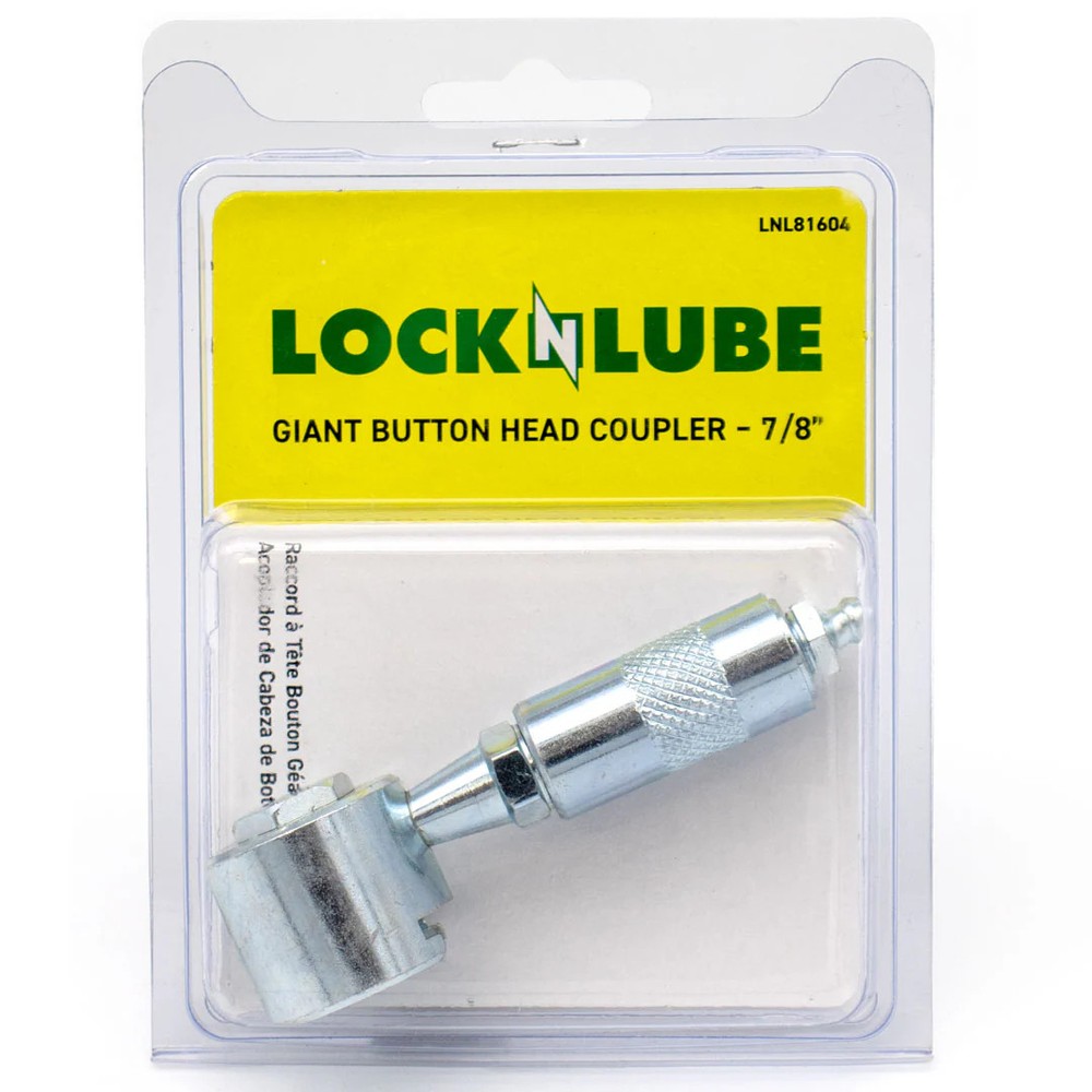 LockNLube Giant Button Head Coupler - 7/8"
