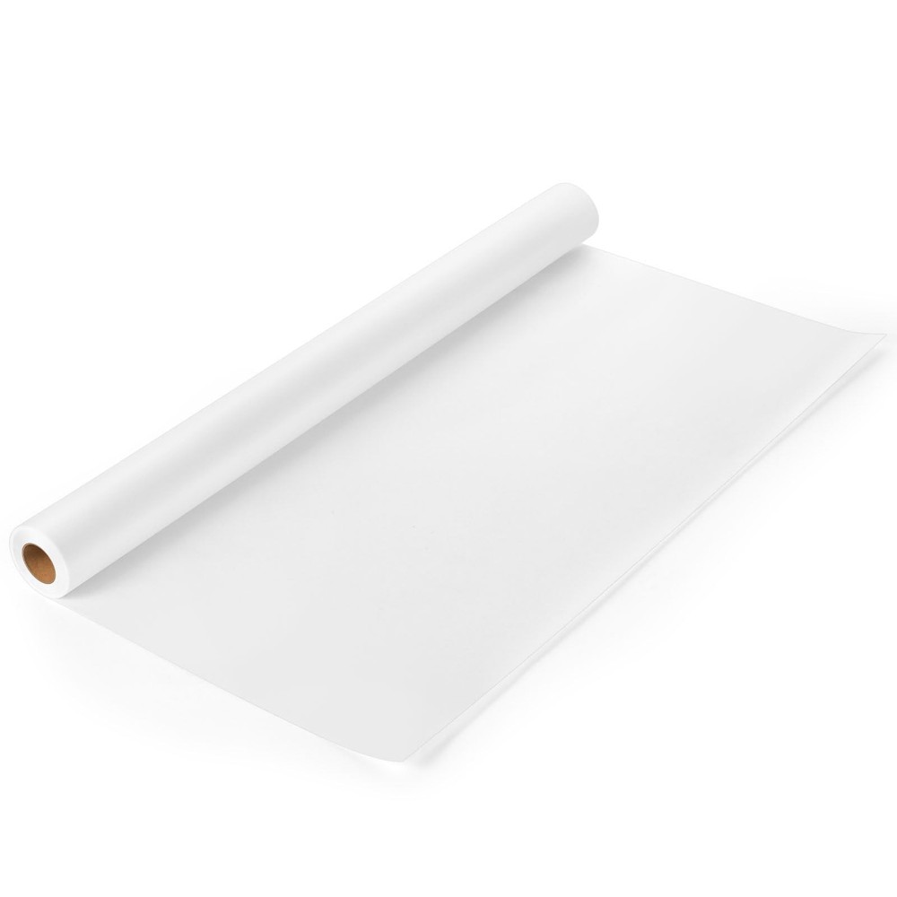 Tracing Paper Roll 24in x 50yd, White Trace Paper Pattern Paper Translucent T...