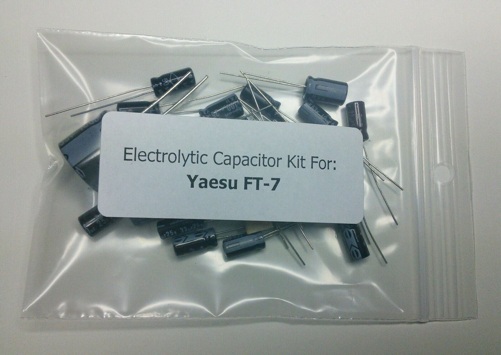 Yaesu FT-7 electrolytic capacitor kit