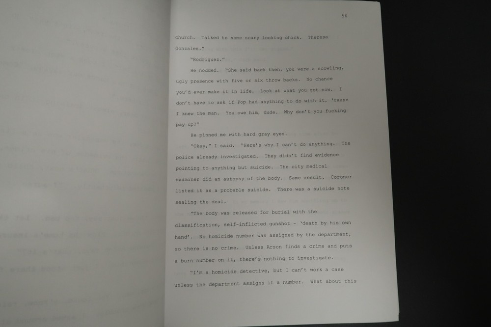 The Pallbearers Original Book Script Stephen J. Cannell Studios Collection 2009