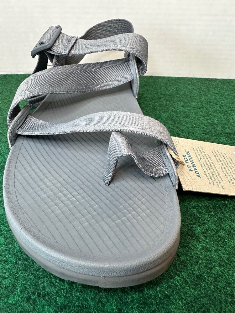 Chaco Lowdown 2 Sandals Gray Adjustable Straps Men's Size 11