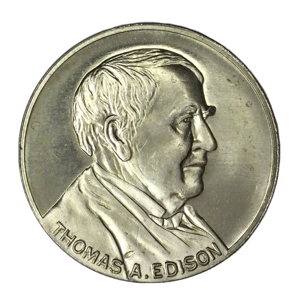 1947 Thomas Edison Centennial So Called Dollar BU #
